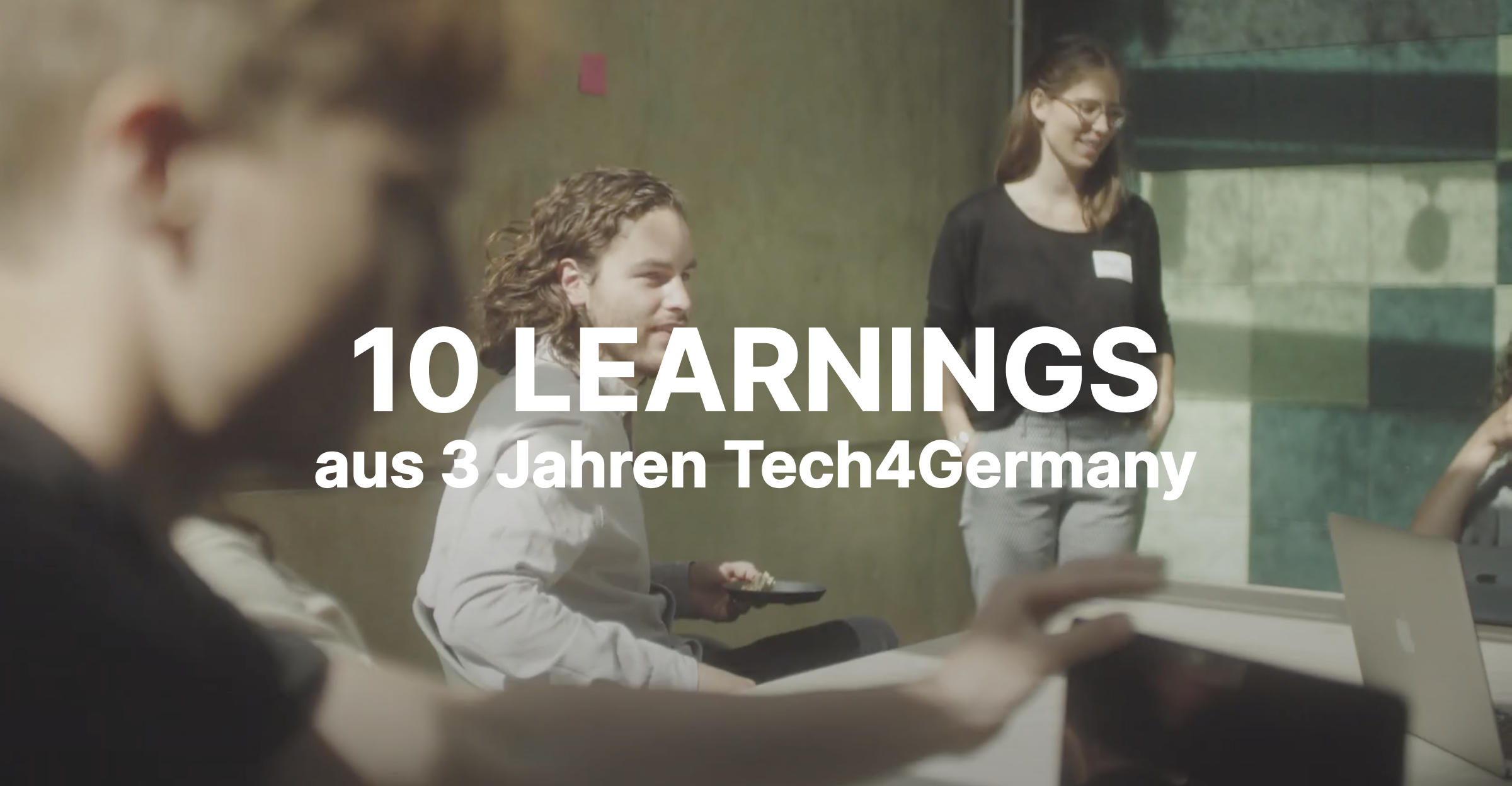 People at work for Tech4Germany.