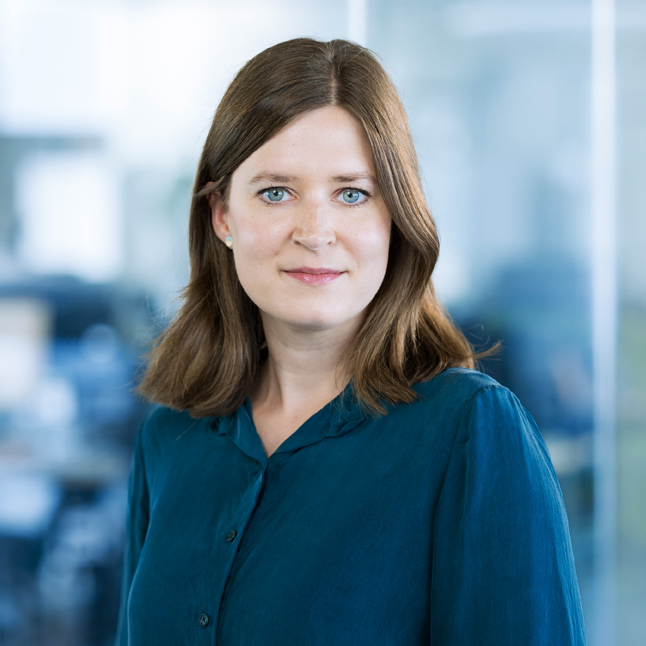 Portrait picture of Stefanie Schwerdtfeger, Communications Manager at DigitalService