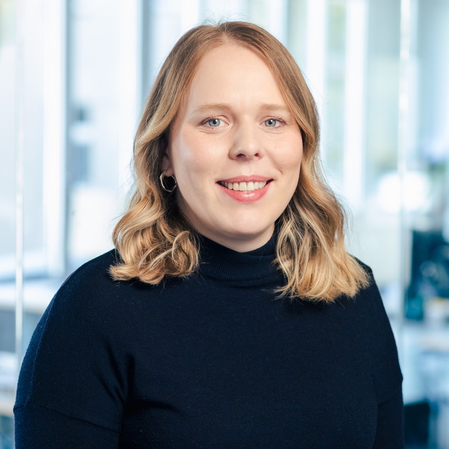 Portrait picture of Chiara Strobel, Communications Managerin at DigitalService