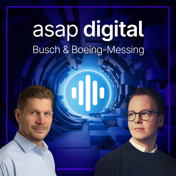 Logo of the asap digital podcast