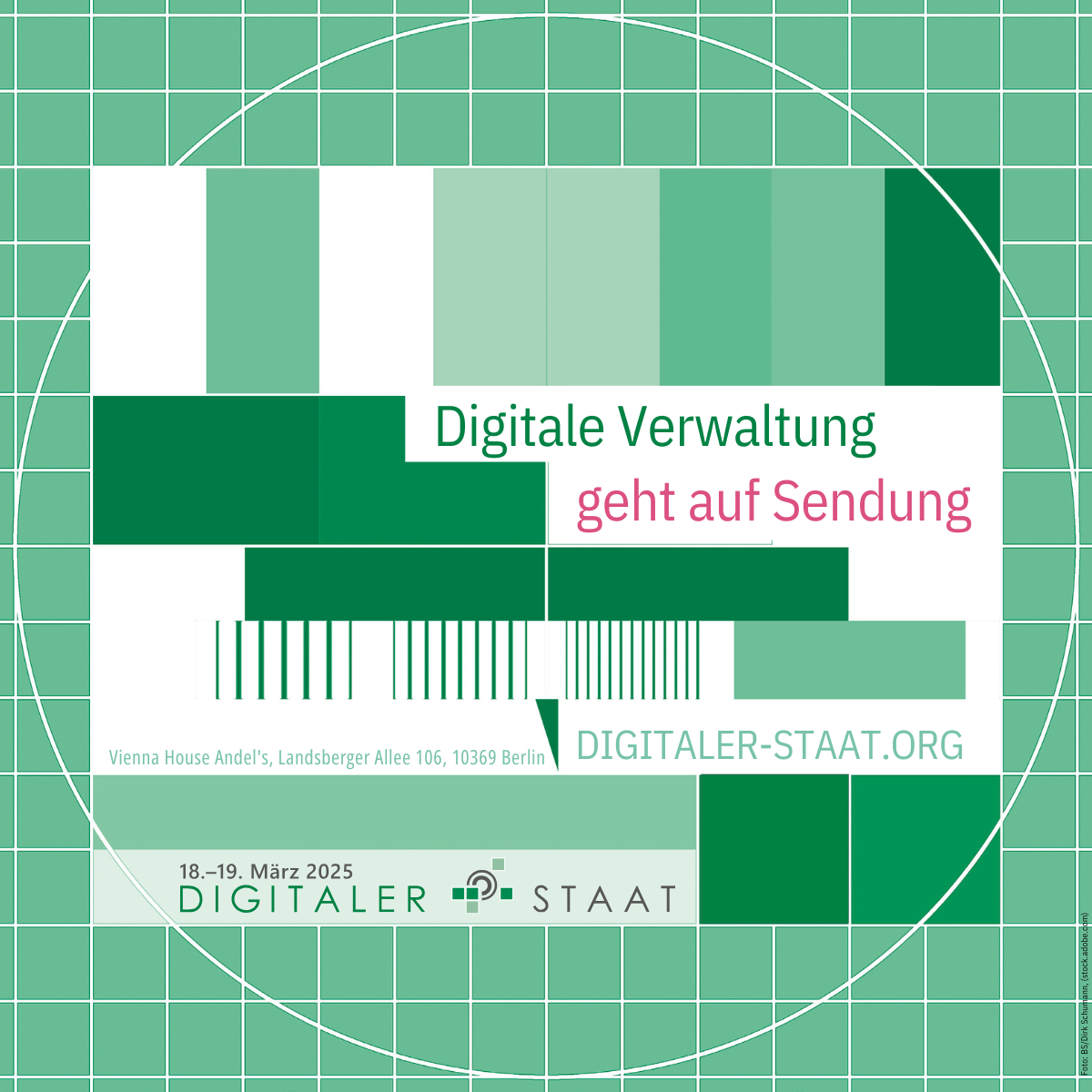 Grafik zur Konferenz Digitaler Staat