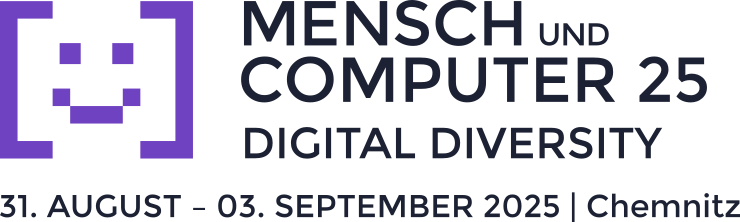 Logo Konferenz „Mensch und Computer 2025“
