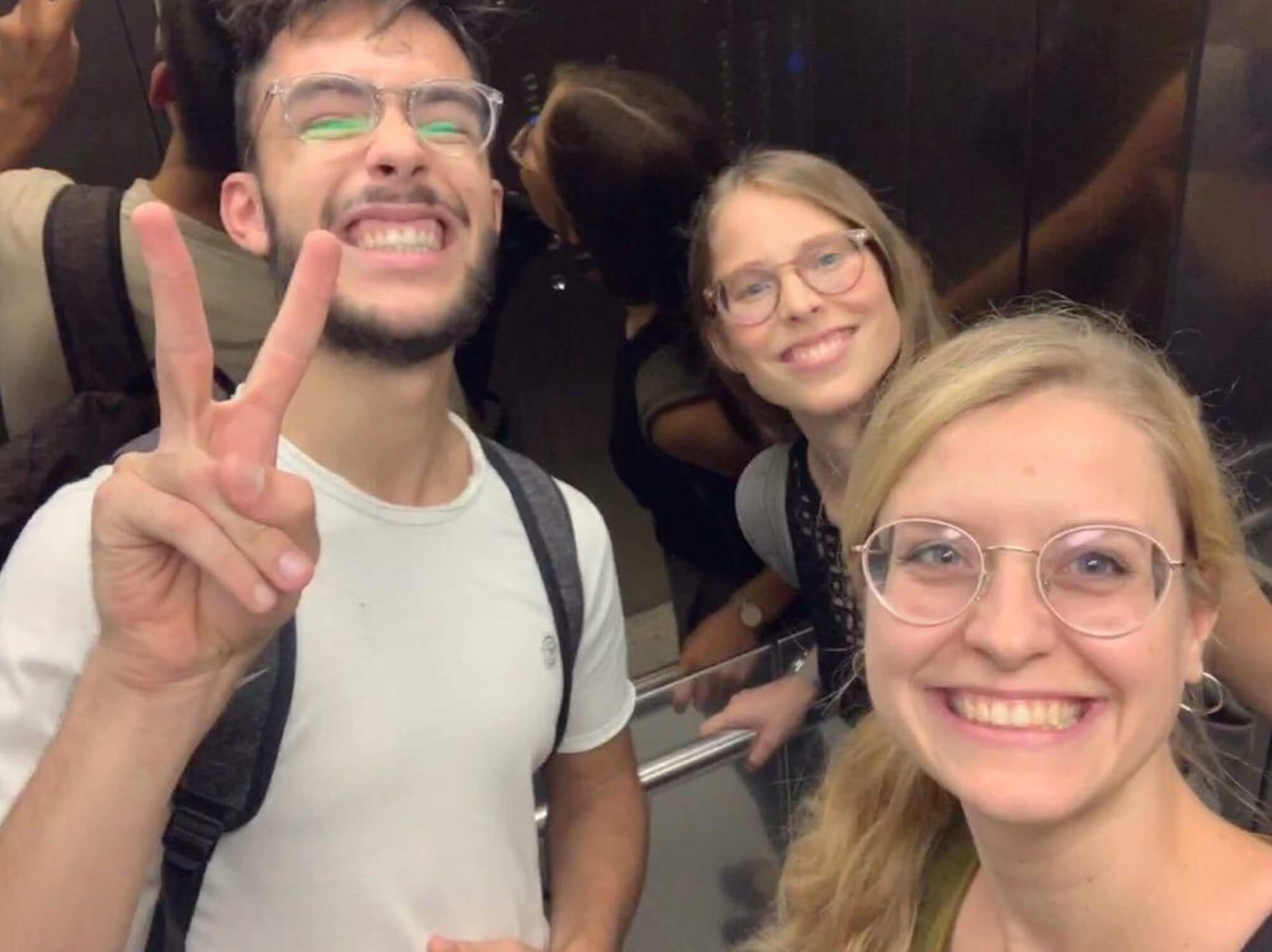 Selfie der Gründungsmitglieder von 4Germany UG im August 2019