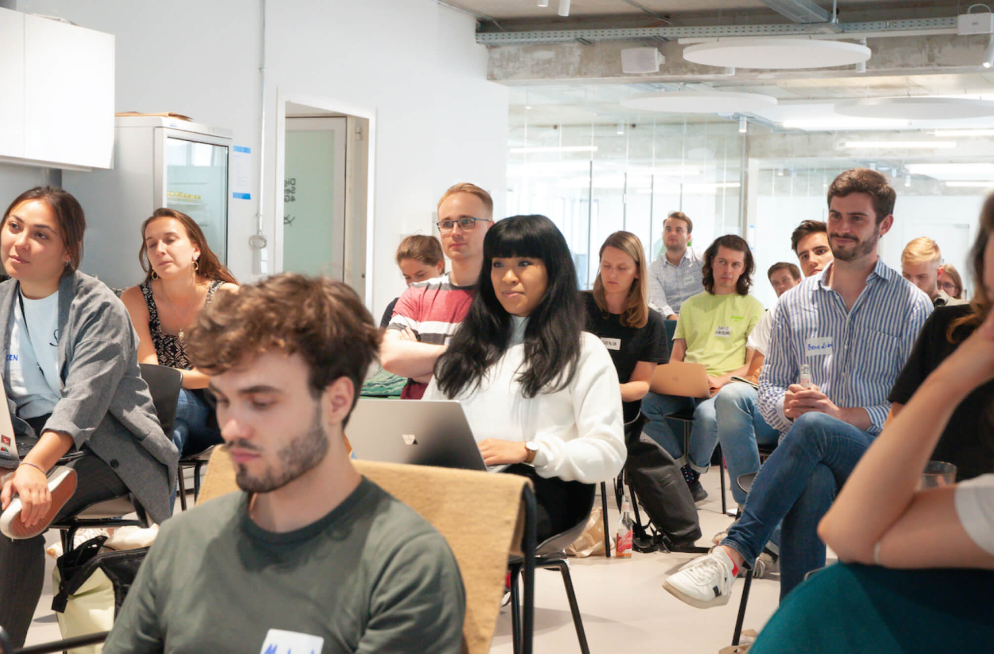 Group of people at the start of the 4th Tech4Germany cohort in July 2021